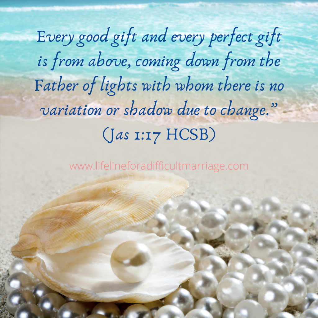 pearls show God's way of using pain to make something beautiful
